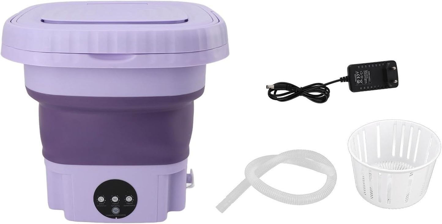 Mini machine à laver et essorer le linge pliable