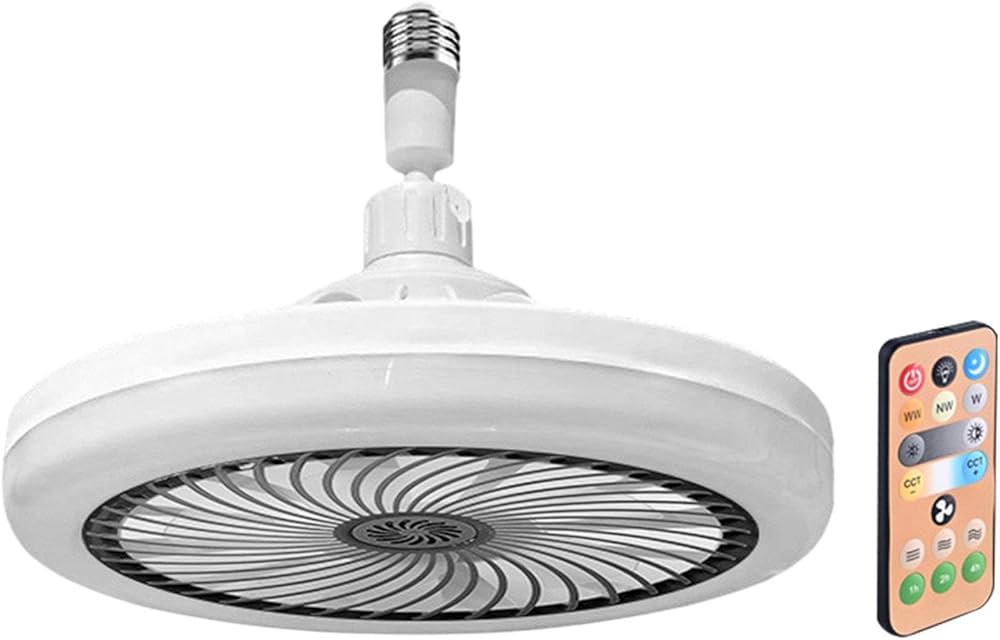 Ventilateur de Plafond avec Lumière LED
