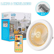 Ventilateur de Plafond avec Lumière LED