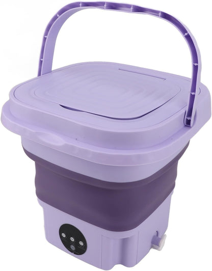 Mini machine à laver et essorer le linge pliable