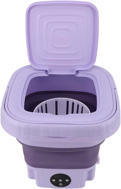 Mini machine à laver et essorer le linge pliable